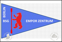 BSG Empor Berlin Zentrum Fahne Sektion Rudern