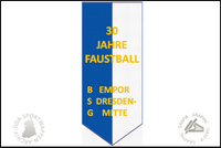 BSG Empor Dresden-Mitte Wimpel Sektion Faustball 30 Jahre