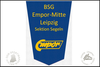 BSG Empor Leipzig Mitte Wimpel Sektion Segeln