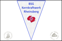 BSG Kernkraftwerk Rheinsberg Wimpel