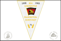 BSG Lokomotive Falkenstein Dorfstadt Wimpel