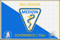 BSG Medizin Sch&ouml;nebeck Elbe Fahne