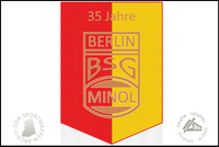 BSG Minol Berlin Wimpel 35 Jahre