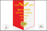 BSG Motor Artern Wimpel Handball Jubil&auml;um