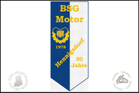 BSG Motor Henningsdorf Wimpel Jubil&auml;um 30 jahre