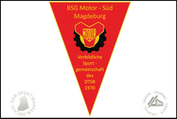 BSG Motor Magdeburg S&uuml;d Wimpel &auml;lter