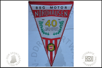 BSG Motor Nordhausen Wimpel jubil&auml;um 40 Jahre