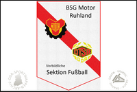 BSG Motor Ruhland Wimpel Sektion Fussball