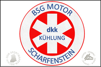 BSG Motor DKK Scharfenstein Aufn&auml;her neu