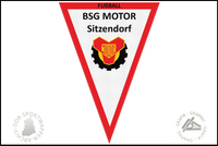 BSG Motor Sitzendorf Wimpel Sektion Fussball