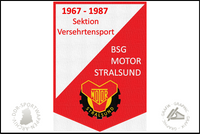BSG Motor Stralsund Wimpel Sektion Versehrtensport