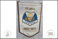 BSG Motor Torgau Wimpel Jubil&auml;um 25 Jahre